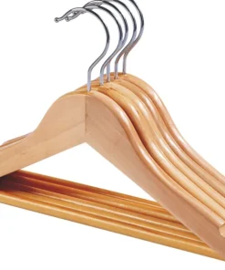 5 cintres en bois