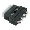 Adapteur video S-VHS/3 RCA - scart IN/OUT