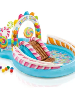 Aire de jeu gonflable Candy Zone 295x191x130 cm