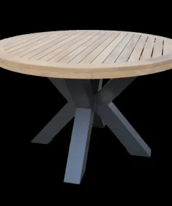Alu table teak Yoran D120x75 cm
