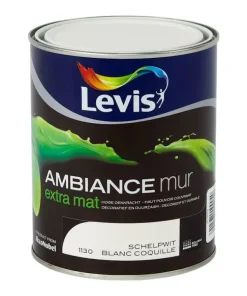 Ambiance mur mat blanc coquille 1 L