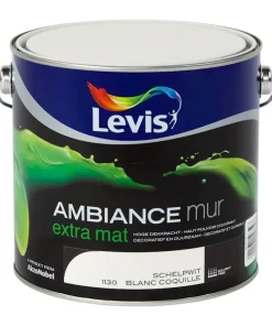 Ambiance mur mat blanc coquille 2,5 L