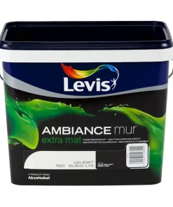 Ambiance mur mat blanc lys 5 L