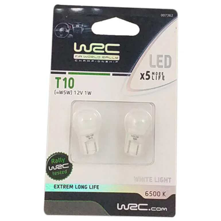 Ampoule LED T10 12V - 2 pièces