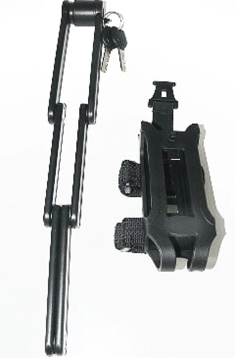 Antivol pliable 192x76 mm avec support