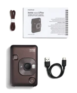 Appareil photo Fujifilm Instax Mini LiPlay - Bronze foncé