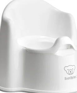 Babybjörn Pot fauteuil blanc/gris