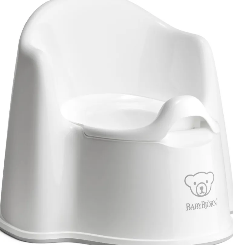 Babybjörn Pot fauteuil blanc/gris