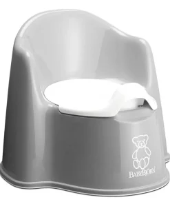 Babybjörn Pot fauteuil gris/blanc