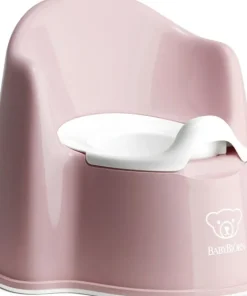 Babybjörn Pot fauteuil rose pastel/blanc