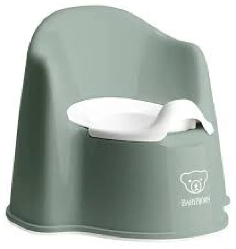 Babybjörn Pot fauteuil vert profond/blanc