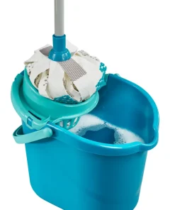 Balai à franges de nettoyage Power Mop 3 en 1 télescopique