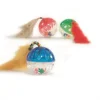 Balle avec souris peluche ass