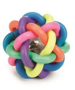 Balle en latex lumière 6 cm