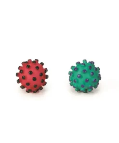 Balle vinyle avec epines petit 6 cm
