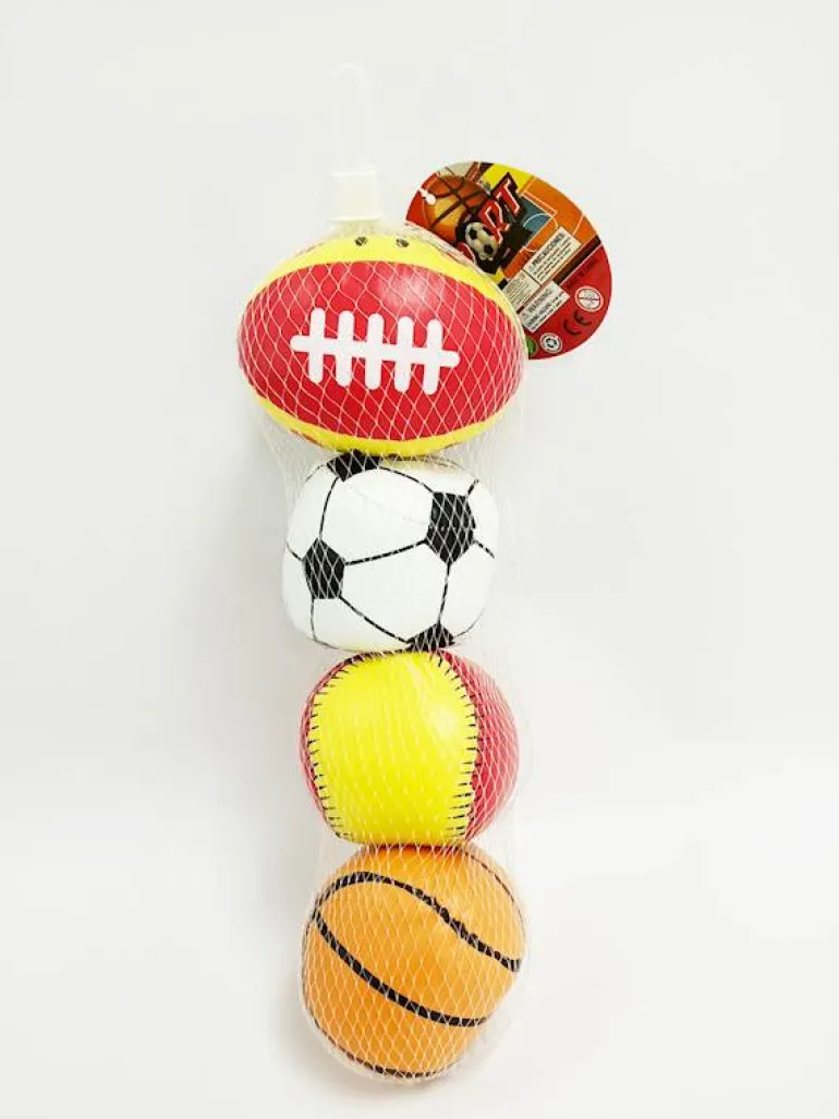 Balles douces set 4 pieces