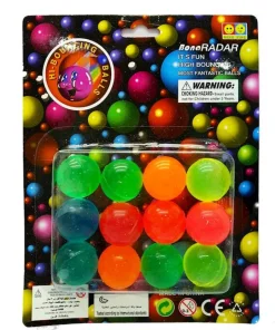 Balles rebondissantes 16 pieces