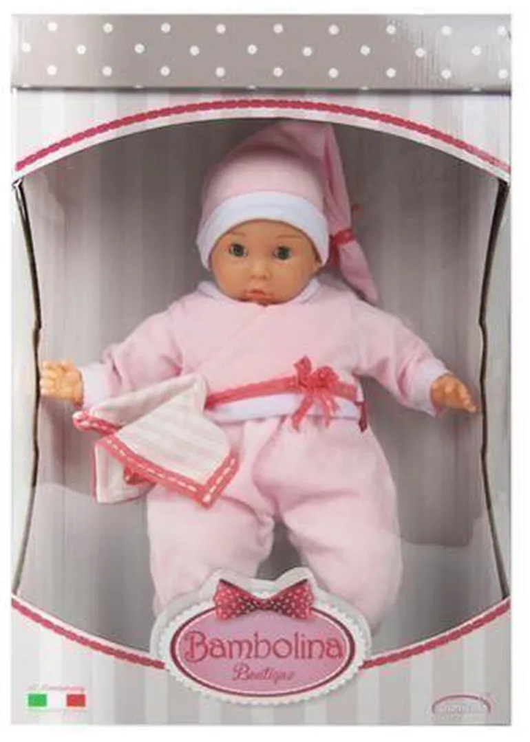 Bambolina Boutique Poupée Bébé - 46cm