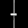 Barre de douche chrome
