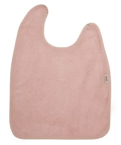 Bavoir XL avec Pressions 37x50 cm Misty Rose