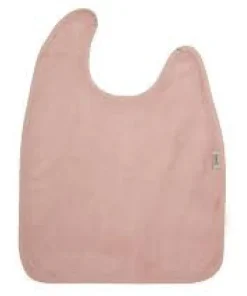 Bavoir XL avec Pressions 37x50 cm Misty Rose
