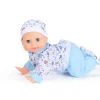 Bébé rampant avec sons