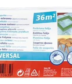 Bâche de protection pour grandes surfaces lors de travaux 20 m x 1800 mm