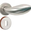 Bequille avec rosace et entree inox
