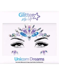 Bijoux de visage Rêves de Licorne - Multicolore