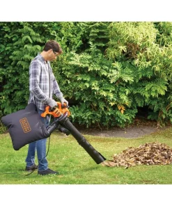 Black+Decker BEBLV300SB-QS souffleur-aspirateur de feuilles électrique 3000W