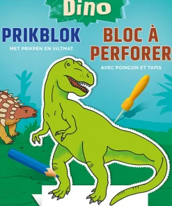 Bloc à perforer dino