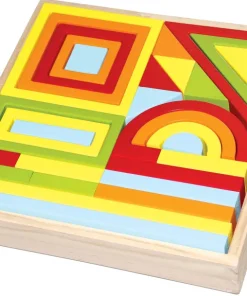 Blocs puzzle en bois