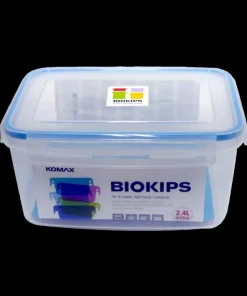 Boîte de conservation rectangulaire Biokips 2,4 l