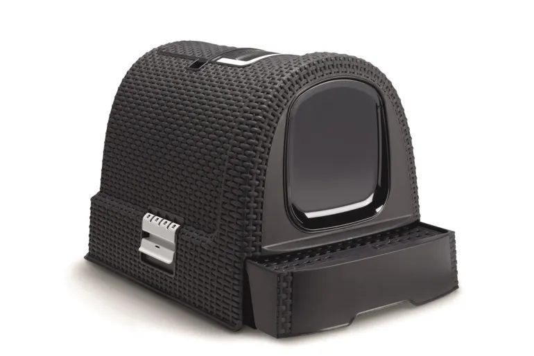 Boîte de litière anthracite 51x38,5x39,5 cm