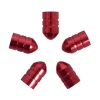 Bouchons de valve rouge 5 pièces