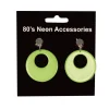 Boucles d'Oreilles Fluo Vert