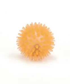 Boule de chat avec lampe orange