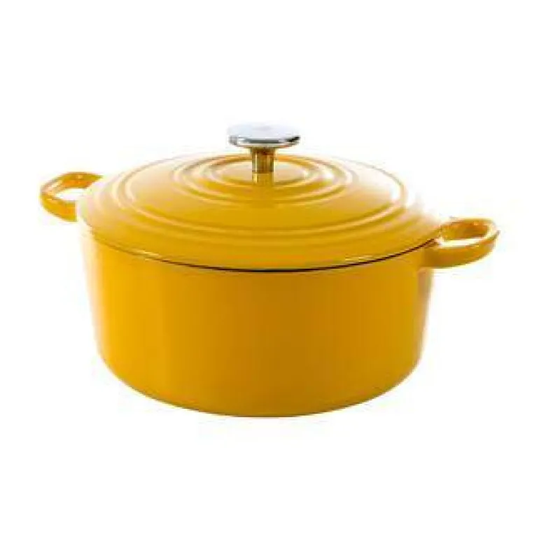 Bourgogne Cocotte 24cm Yellow