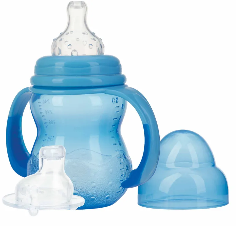 Bouteille d'apprentissage 240ml bleu