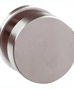 Bouton inox 50 mm fixe