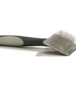 Brosse medium chat gris 16,5 cm