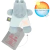 Buddiezzz doudou+gelpack crocodile