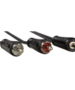 Cable audio 3,5 jack - 2 cinch stereo 1,5 m 1 star