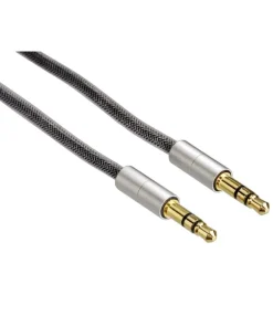 Cable audio 3,5 mm jack aluline 2 m