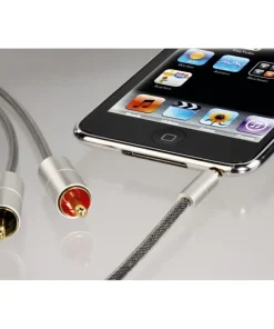 Cable audiol 3,5 jack - 2 rca aluline 1 m