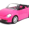 Cabrio rose avec son et lumière