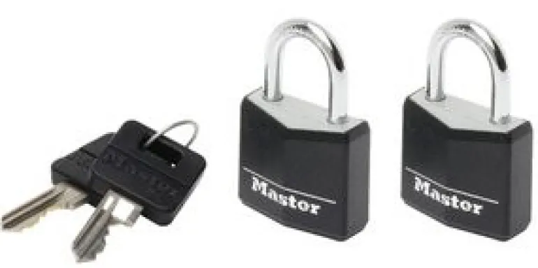 Cadenas 20 mm diamètre 3 mm 3 pins noir