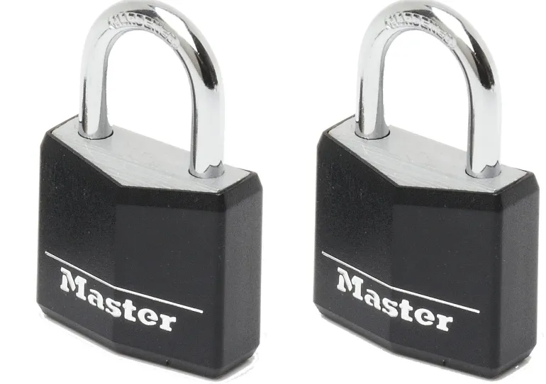 Cadenas 30 mm diamètre 5 mm 4 pins noir