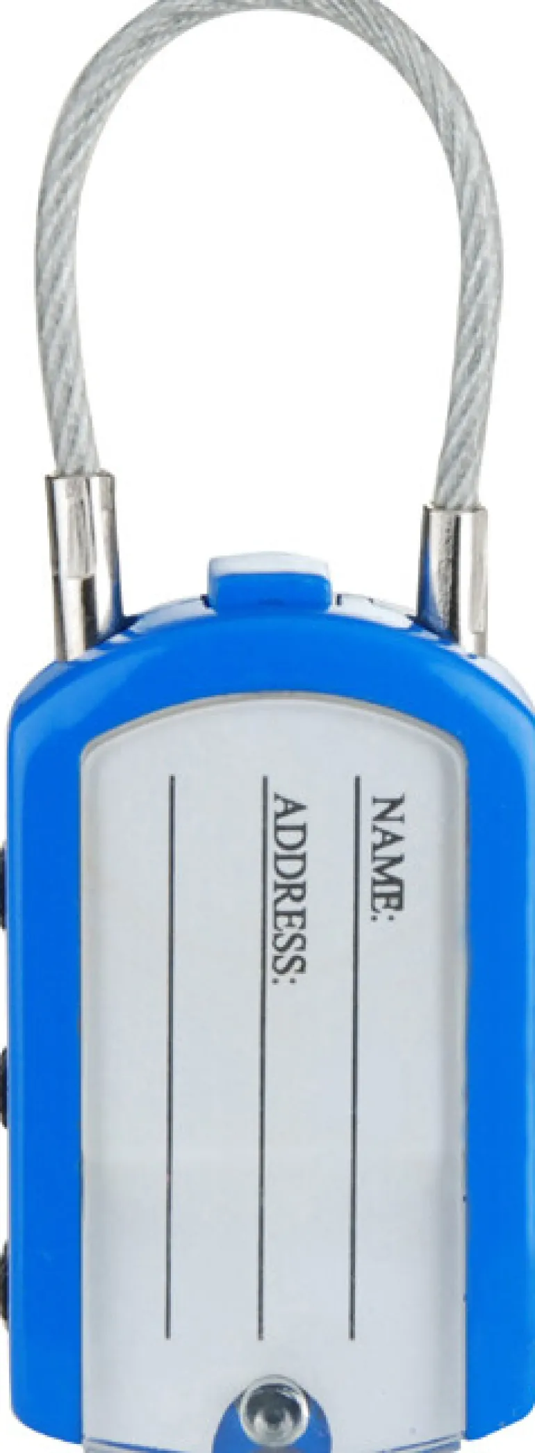 Cadenas 2 x 30 mm label adresse