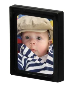Cadre de photo simple noir 5 x 6,5 cm